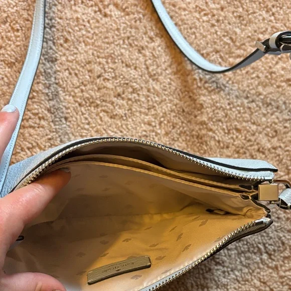 Kate Spade Soft Blue Crossbody Bag - Picture 4 of 5